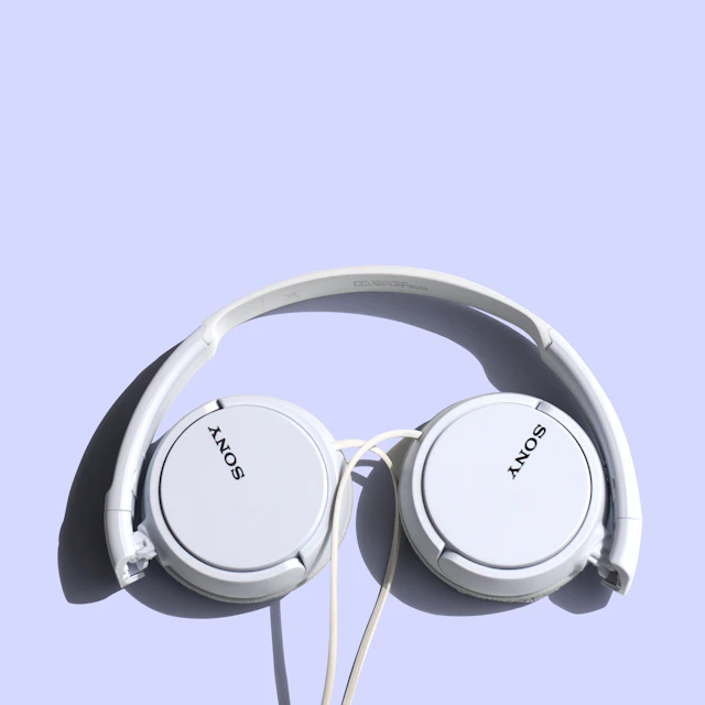 Ακουστικά MDR-ZX110 On-Ear, Λευκά