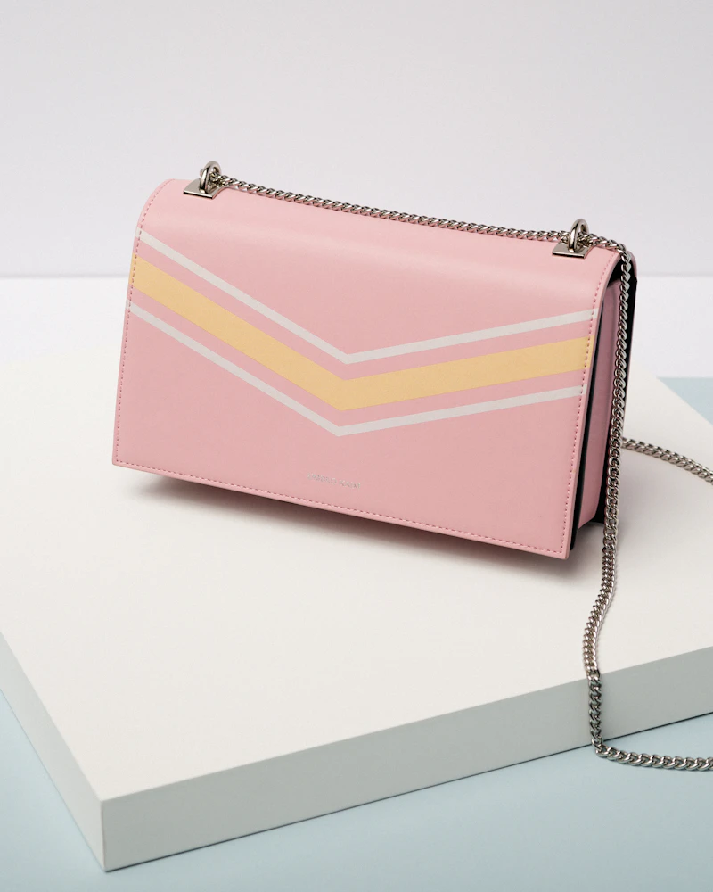 Μίνι Τσάντα Crossbody, Blush