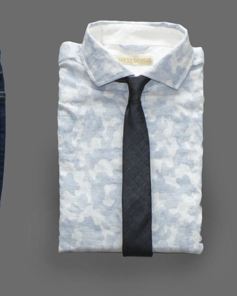 Πουκάμισο με Λεπτό Floral Print
